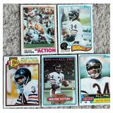 Sharp Lot Of (5) 1979-82 WALTER PAYTON Cards