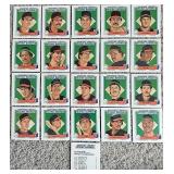 1988 Starting Lineup CLEVELAND INDIANS Team Set