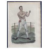 Early 1800's BILL NEAT Engraved Boxing Print