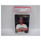 1989 MOTHERS COOKIES KEN GRIFFEY JR #1 RC. PSA 9