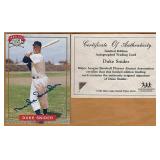 1994 Nabisco AS Legends DUKE SNIDER Auto Card