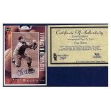 1995 Stouffers Legends YOGI BERRA Auto Card
