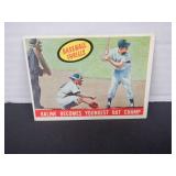 1959 TOPPS KALINE BECOMES YOUNGEST BAT CHAMP #463