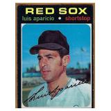 1971 Topps High #740 LUIS APARICIO Short Print