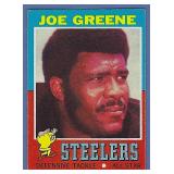 1971 Topps #245 MEAN JOE GREENE RC Steelers