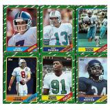 Sharp Lot Of (6) 1986 Topps Football HOF & RCs