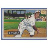 Sharp 1951 Bowman #244 CLIFF FANIN St Louis Browns