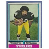 1974 Topps #220 FRANCO HARRIS 2nd Year Steelers