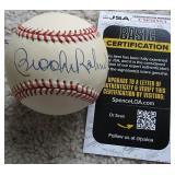 BROOKS ROBINSON Signed OAL Baseball Orioles JSA