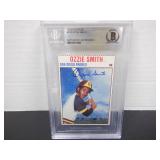 1979 HOSTESS OZZIE SMITH SIGND AUTO RC. BECKETT