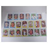 LOT OF 20 1960 FLEER BASEBALL CARDS. HIGH GRADE