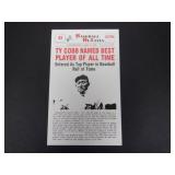 SHARP 1960 NU HI-LITES TY COBB