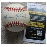 HARMON KILLEBREW Signed OAL Baseball Twins JSA