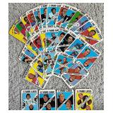Sharp Starter Set (32) Diff 1971 TOPPS Game Cards