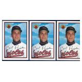 (3) High Grade 1989 Bowman Tiffany 6 Cal Ripken Jr