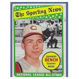 1969 Topps #430 JOHNNY BENCH AS Cincinnati Reds