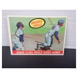 1959 TOPPS MUSIAL RAPS OUT 3000TH HIT #470