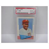 1961 FLEER TY COBB #14. PSA 8(OC)