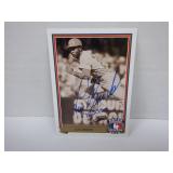 1992 UPPER DECK LOU BROCK SIGNED AUTO /3000