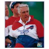 MARV LEVY Signed Color 8x10 Photo Buffalo Bills