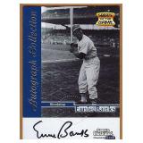 1999 Sports Illustrated ERNIE BANKS Auto Cubs