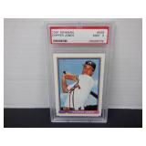 1991 BOWMAN CHIPPER JONES #569 ROOKIE. PSA 9