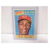 1958 TOPPS FRANK ROBINSON #484 ALL STAR