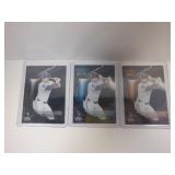 LOT OF 3 JAKOB MARSEE TOPPS CHROME BLACK RC 3/25