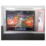 2007 TOPPS CHROME ALBERT PUJOLS REFRACTOR PSA 10