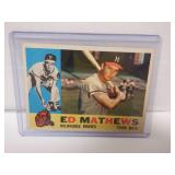 1960 TOPPS ED MATHEWS #420