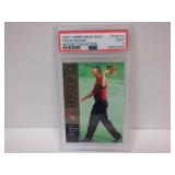 2001 UPPER DECK GOLF #TWC22 TIGER WOODS PSA 9
