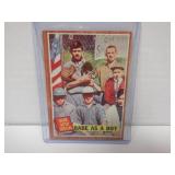 1962 TOPPS BABE AS A BOY #135 BABE RUTH