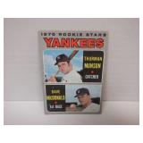 1970 TOPPS THURMAN MUNSON #189 ROOKIE. CREASE