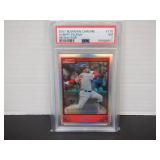 2007 BOWMAN CHROME ALBERT PUJOLS REFRACTOR PSA 7
