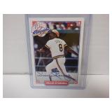 WILLIE STARGELL SIGNED AUTO CARD