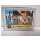 1960 TOPPS ED MATHEWS #420
