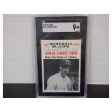 1961 NU-CARD JOE DIMAGGIO #467 SGC 9