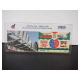 1994 1ST GAME CLEVELAND INDIANS TICKET