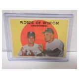 1959 TOPPS WORDS OF WISDOM #383