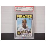 1986 TOPPS TRADED BARRY BONDS RC #11T PSA 9