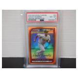 2008 BOWMAN CHROME HANLEY RAMIREZ REFRCT /25 PSA 8