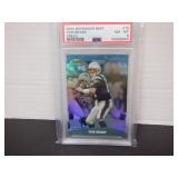 2004 BOWMAN'S BEST TOM BRADY GREEN REFR /499 PSA 8