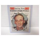 1961 TOPPS WARREN SPAHN #589 ALL STAR