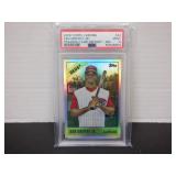 2008 TOPPS CHROME KEN GRIFFEY JR REFRAC /400 PSA 9