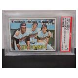 1967 TOPPS THE CHAMPS ROBINSONS BAUER #1 PSA 7