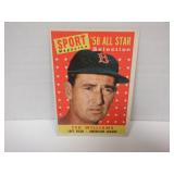 1958 TOPPS TED WILLIAMS #485 ALL STAR