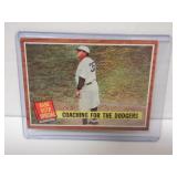 1962 TOPPS COACHING FOR THE DODGERS #142 BABE RUTH
