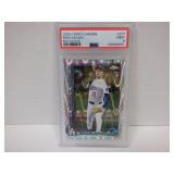 2025 TOPPS CHROME #217 ROKI SASAKI RC RAYWAVE PSA