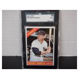 1966 TOPPS MICKEY MANTLE #50 SGC 50