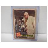 1962 TOPPS FAREWELL SPEACH #144 BABE RUTH